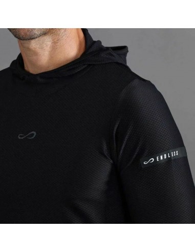 SUDADERA  HERO BLACK WHITE