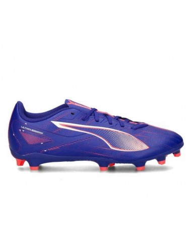 BOTAS DE FÚTBOL PUMA ULTRA 5 PLAY MG MORADO/ROSA