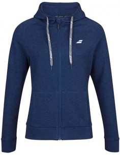 Sudadadera abierta con capucha niña Babolat