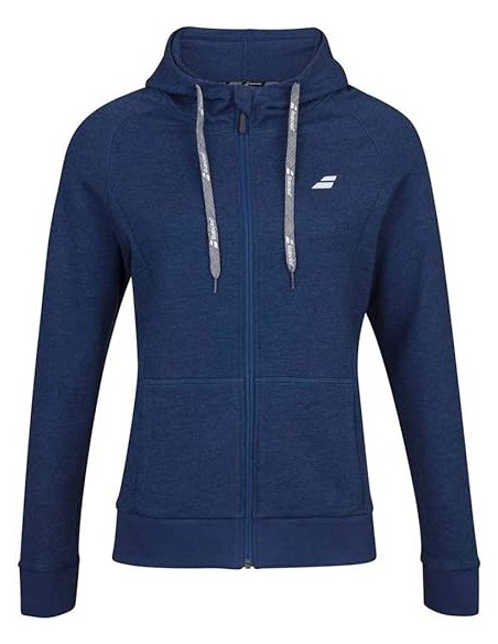 Sudadadera abierta con capucha niña Babolat