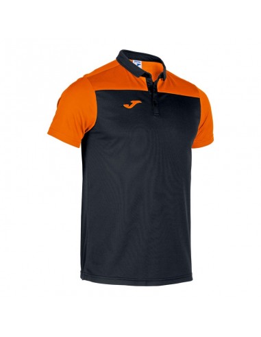 JOMA-POLO MANGA CORTA HOBBY II NEGRO NARANJA