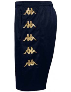 PANTALÓN CORTO CON CREMALLERAS KAPPA GABBIO