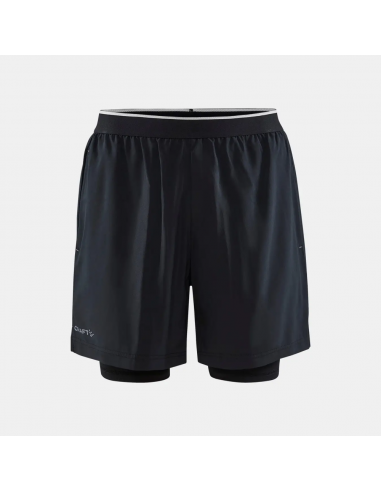 PANTALÓN CORTO RUNNING HOMBRE CRAFT ADV CHARGE  2 IN 1