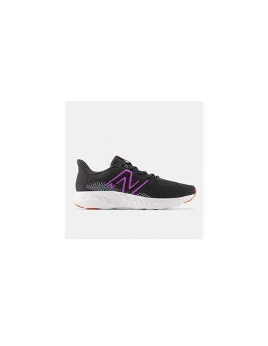 ZAPATILLAS NEW BALANCE W411LC3 NEGRO-LILA-NARANJA