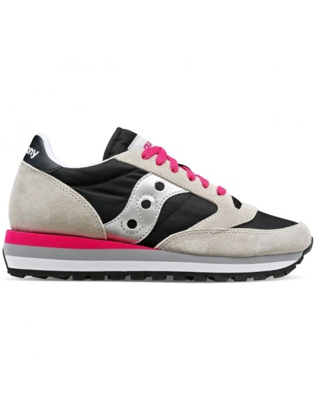 Zapatilla de Moda para MUJER SAUCONY JAZZ TRIPLE BLACK GREY PINK