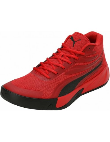 ZAPATILLAS BASKET PUMA COURT PRO JR ROJO-NEGRO