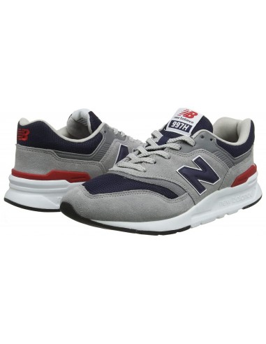 ZAPATILLAS NEW BALANCE CM997HCJ GRIS-AZUL-ROJO
