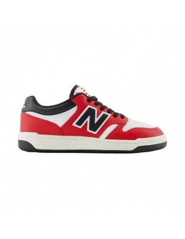 ZAPATILLAS NEW BALANCE GSB480TT NEGRO-ROJO-BLANCO