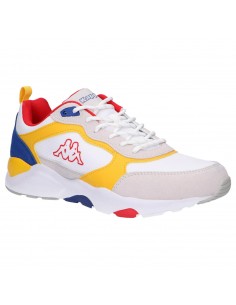 ZAPATILLAS KAPPA LOGO BRADYNY BLANCO-ROJO-AMARILLO 2