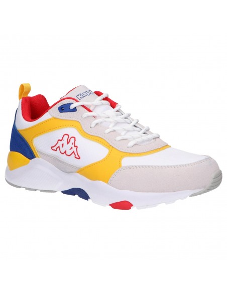 ZAPATILLAS KAPPA LOGO BRADYNY BLANCO-ROJO-AMARILLO