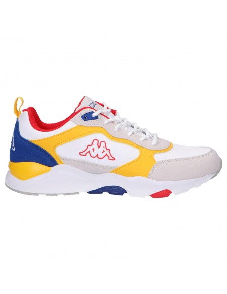 ZAPATILLAS KAPPA LOGO BRADYNY BLANCO-ROJO-AMARILLO