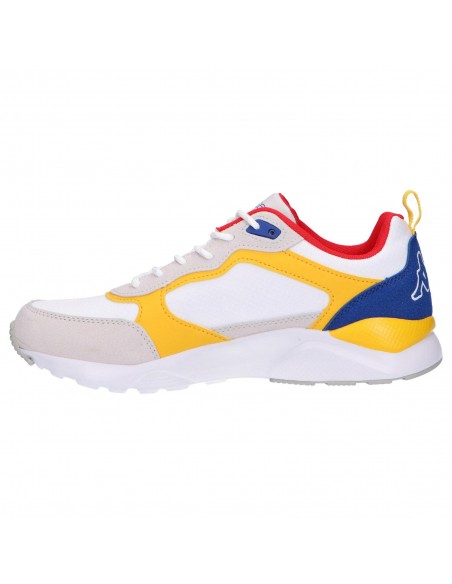 ZAPATILLAS KAPPA LOGO BRADYNY BLANCO-ROJO-AMARILLO