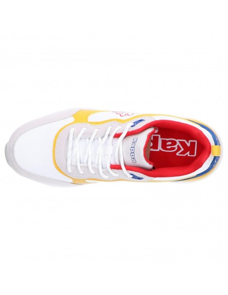 ZAPATILLAS KAPPA LOGO BRADYNY BLANCO-ROJO-AMARILLO