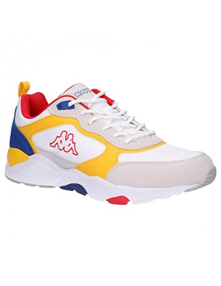 ZAPATILLAS KAPPA LOGO BRADYNY BLANCO-ROJO-AMARILLO