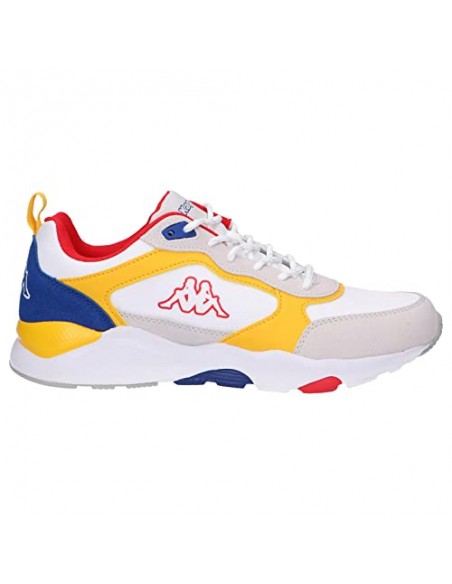 ZAPATILLAS KAPPA LOGO BRADYNY BLANCO-ROJO-AMARILLO