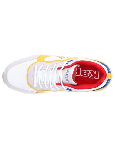 ZAPATILLAS KAPPA LOGO BRADYNY BLANCO-ROJO-AMARILLO