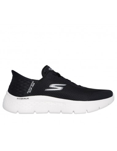 Calzado multideporte SKECHERS-GO WALK FLEX - GRAND-124836BKW-NEGRO-BLANCO-MUJER