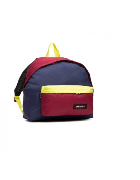 MOCHILA EASTPAK PADDED PAK´R 24L MARINO-GRANATE-AMARILLO