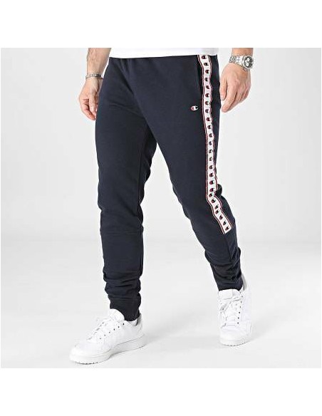 Pantalon largo CHAMPION Rib Cuff Pants-219752-KK001-NEGRO-HOMBRE