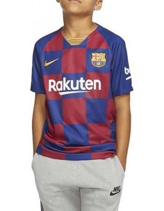 CAMISETA JUNIOR 1ª EQUIPACIÓN FÚTBOL CLUB BARCELONA NIKE...