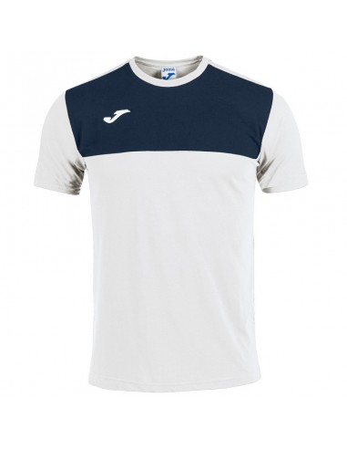 JOMA-CAMISETA WINNER BLANCO-MARINO M/C