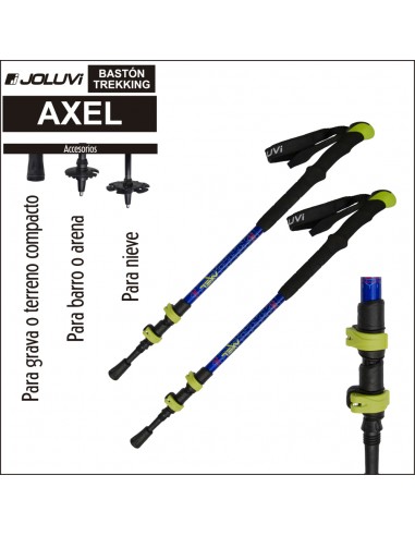 JOLUVI Baston Trekking Axel Klamp (Par)