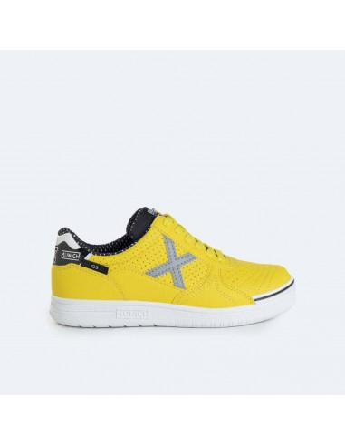 Calzado Sneaker-MUNICH-G-3 KID PROFIT 387-UNISEX JUNIOR-AMARILLO