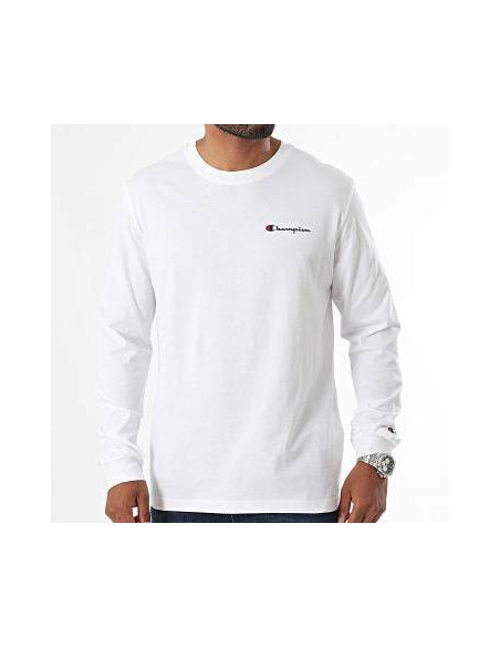 CHAMPION CAMISETA CREWNECK LOG SLEEVE T-