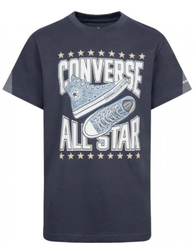 Camiseta CONVERSE CNVB SNEAKER ARCH SS TE 9CG192 GDA Gris