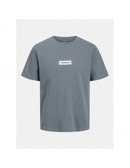 Camiseta JACK & JONES JORSPLIT FAKESTITCH BRANDING 12273182 GRIS Gris