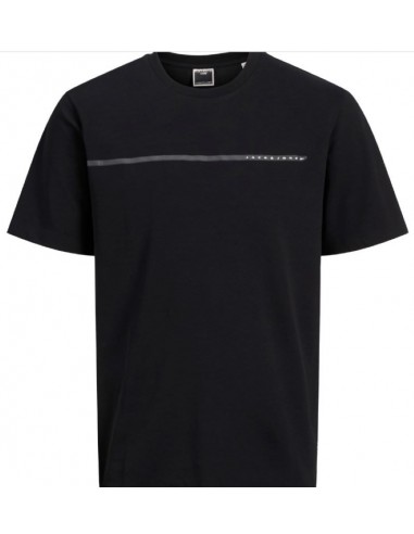 Camiseta JACK & JONES JCOFUSION FULL BRANDING 12273120 NGR Negro