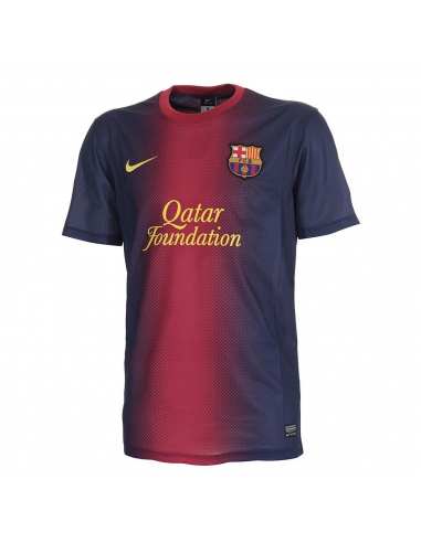 CAMISETA JUNIOR 1ª EQUIPACIÓN FÚTBOL CLUB BARCELONA 2012/2013