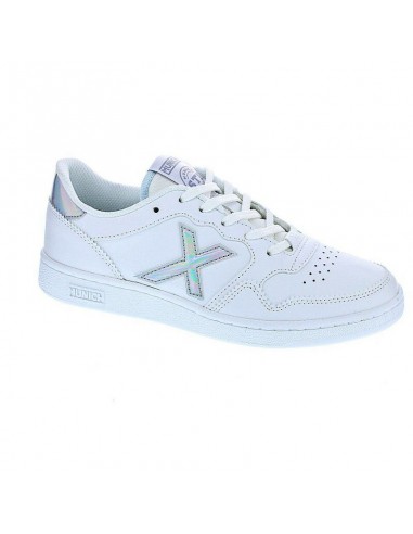 ZAPATILLAS MUNICH ARROW KID 13 BLANCO/PLATA