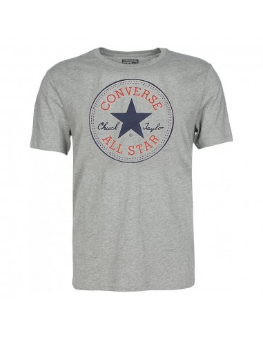 Camiseta CONVERSE PRINT CHUCK PATCH SHORT 966500 042 Gris