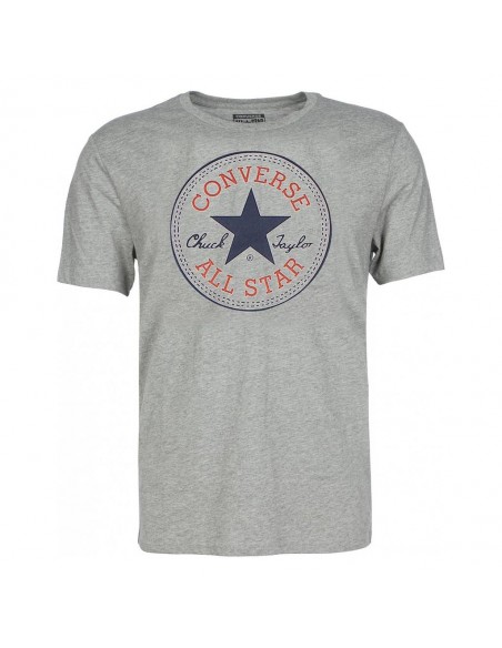 Camiseta CONVERSE PRINT CHUCK PATCH SHORT 966500 042 Gris