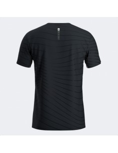 Camiseta Running negra Joma R-Night manga corta negra