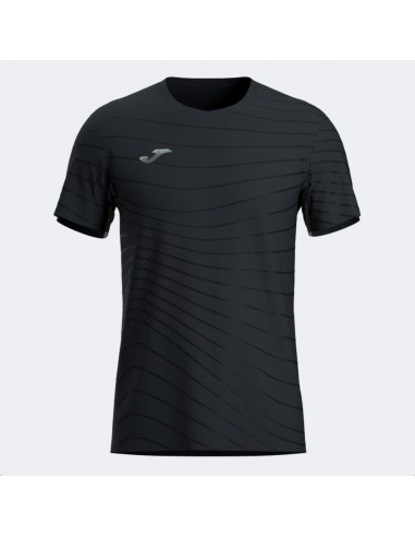 Camiseta Running negra Joma R-Night manga corta...