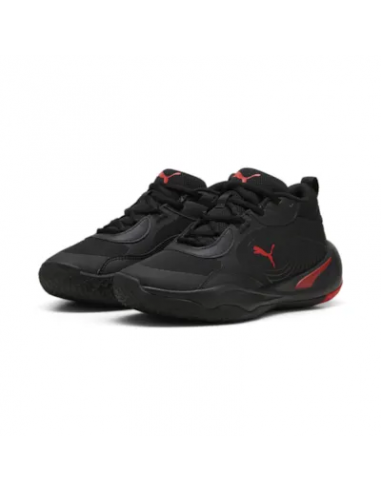 ZAPATILLAS DE BALONCESTO PUMA PLAYMAKER PRO JR NEGRO/ROJO