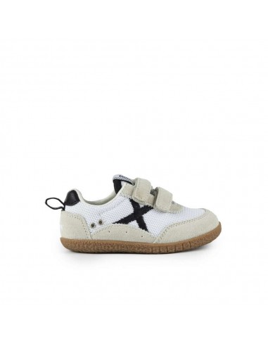 ZAPATILLAS  MUNICH BAREFOOT BABY KODA 14 BLANCO/BEIGE