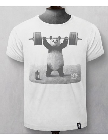 CAMISETA DIRTY VELVET PODER DEL PANDA BLANCO