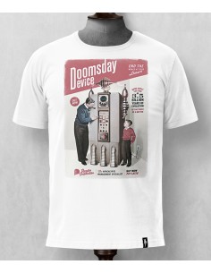 CAMISETA DIRTY VELVET DISPOSITIVO DEL FIN DEL MUNDO BLANCO