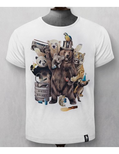 CAMISETA DIRTY VELVET FIESTA ANIMALES