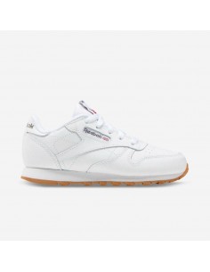 CALZADO CLÁSICO REEBOK-CLASSIC LEATHER-100000166-NIÑO-BLANCO
