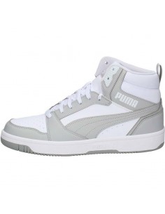 PUMA Calzado multideporte-Rebound v6-392326-05-BLANCO-GRISES