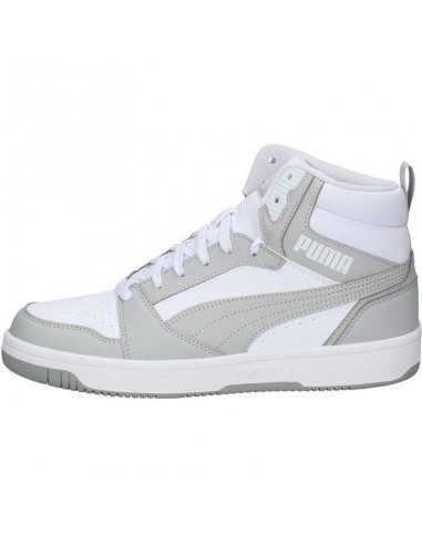 PUMA Calzado multideporte-Rebound v6-392326-05-BLANCO-GRISES