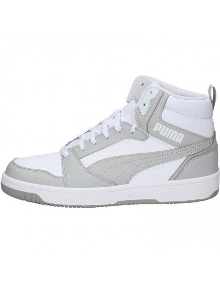 PUMA Calzado multideporte-Rebound v6-392326-05-BLANCO-GRISES