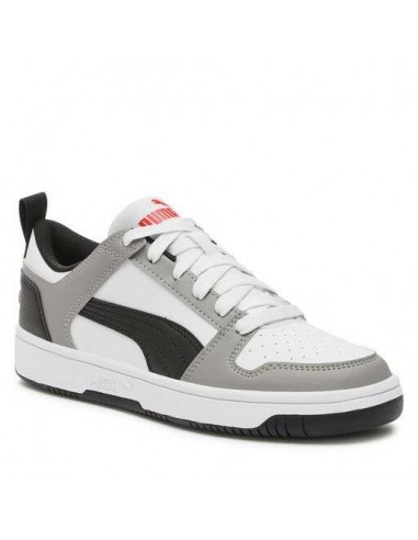 PUMA Calzado multideporte-Puma Rebound Layup L-370490-20-BLANCO-NEGRO