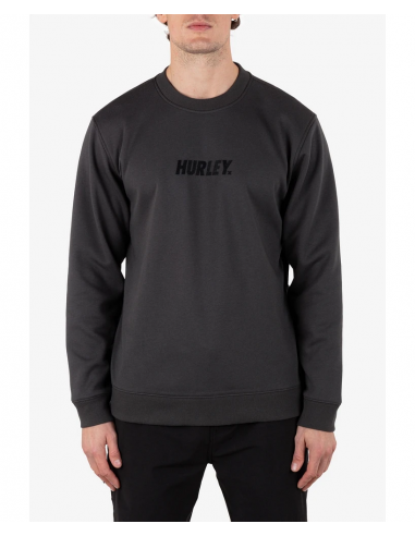 SUDADERA HOMBRE SIN CAPUCHA HURLEY INTERIOR POLAR ADIOS HEAT CREW