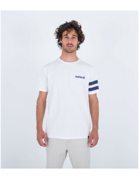 CAMISETA MANGA CORTA ALGODÓN HOMBRE HURLEY M OCEAN CARE BLOCK PARTY TEE SS