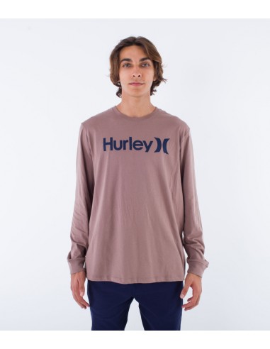 CAMISETA MANGA LARGA ALGODÓN HOMBRE  HURLEY EVD ONE AND ONLY SOLID LS